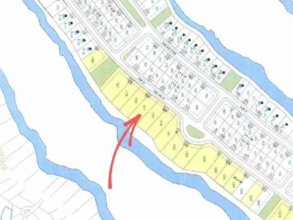 Dijual kavling perumahan Suvarna Sutera Puri Ayu, view golf cakep lokasi bagus