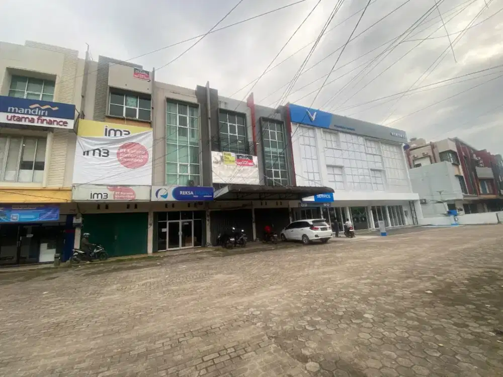 DIJUAL 2 RUKO SIAP PAKAI JALAN ABDUL ROZAK PATAL – PUSRI PALEMBANG