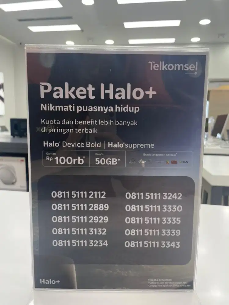 HALO TELKOMSEL 6 BULAN