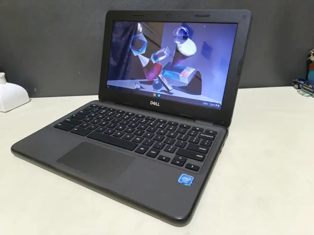 Laptop Dell Chromebook Touchscreen Celeron N4020 Ram 4Gb Bisa Ngegame