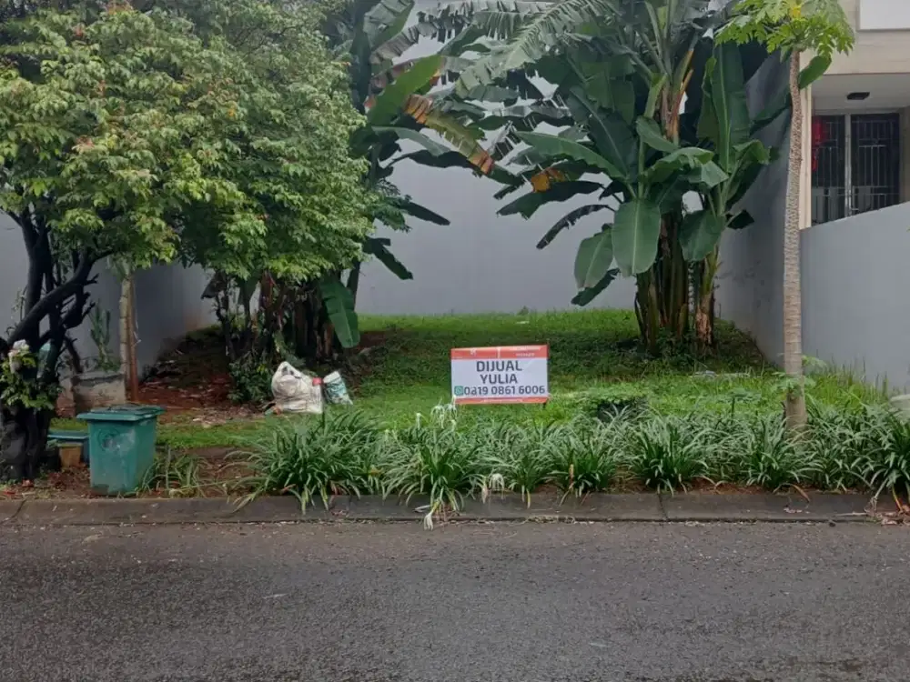 DIJUAL TANAH DI CITRA GARDEN 6, CENGKARENG, JAKARTA BARAT, HADAP BARAT LAUT, 200M2, SHM.