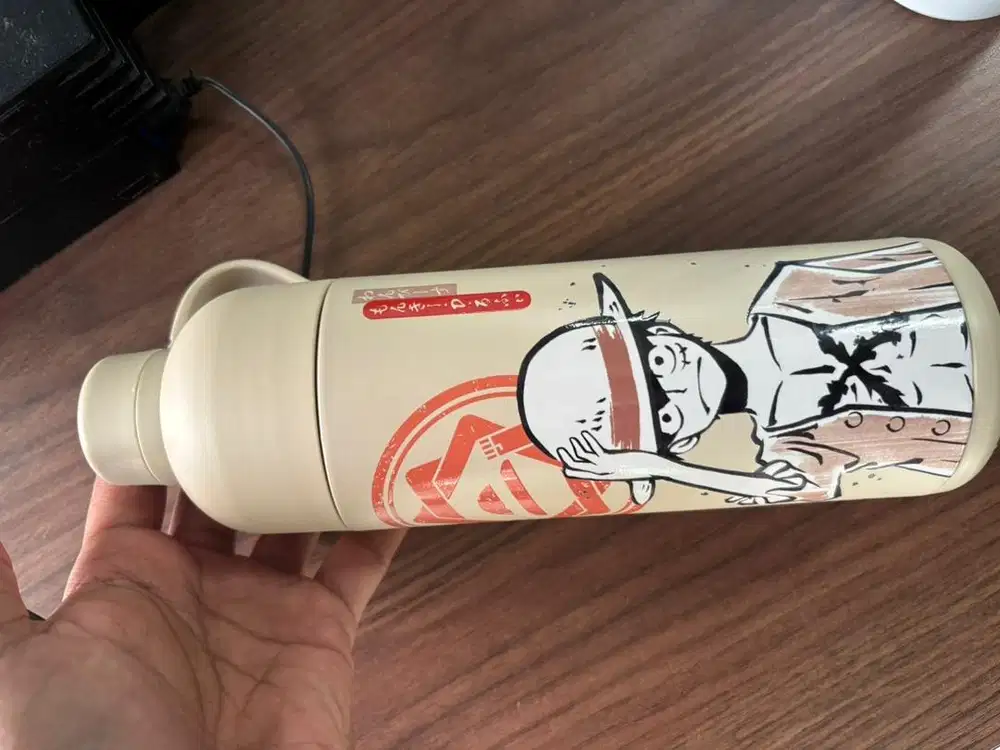 Free botol Tumbler gambar ruffy one piece