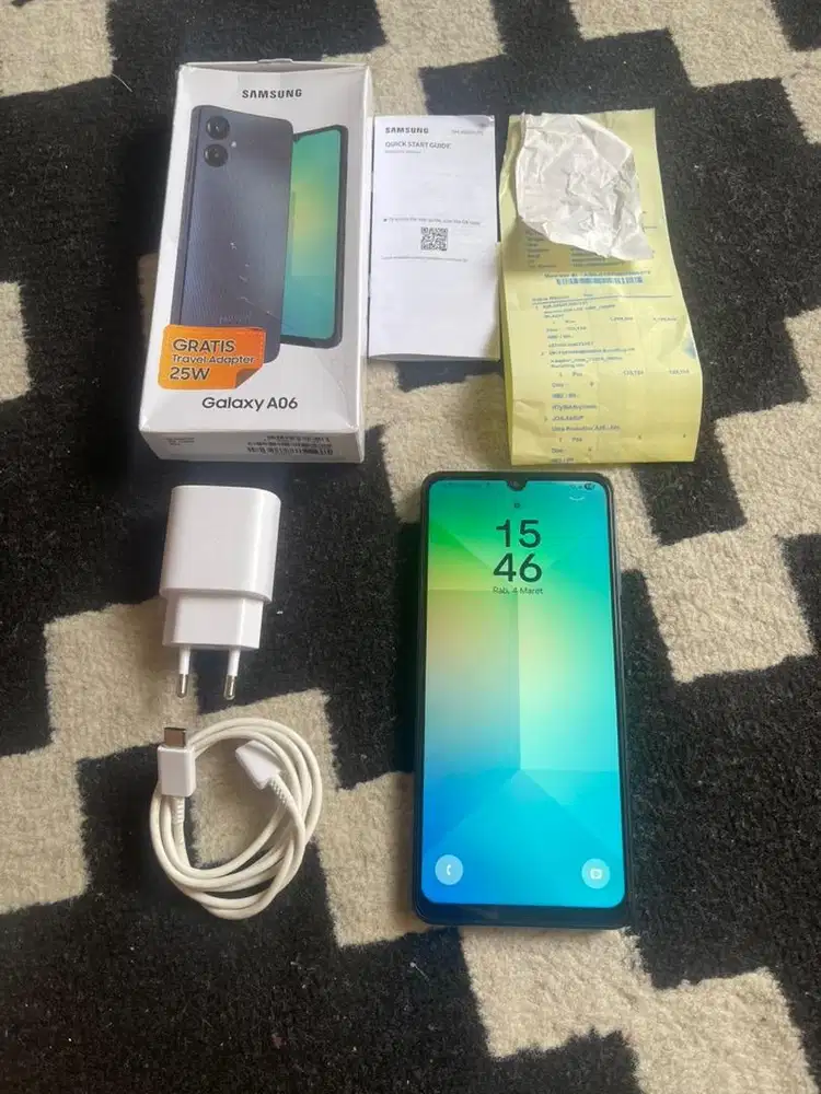Galaxy A06 ram 6/128gb mulus fullset grs resmi Sein Agustus 26 NETt