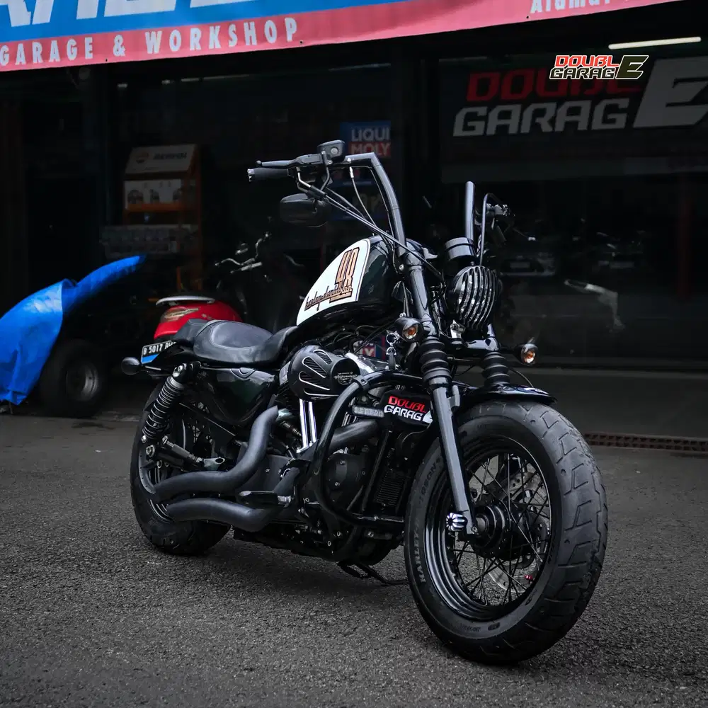 HARLEY DAVIDSON SPORTSTER 48 HITAM 2013 MULUS FULL PAPER