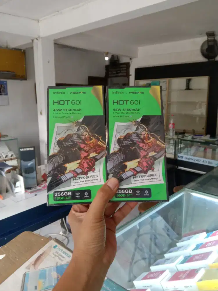 FAST RESPON WA Infinix Hot 60i NFC 8+8/256 Garansi resmi 1thn