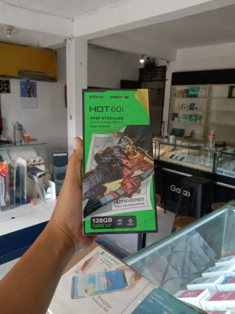 FAST RESPON WA Infinix Hot 60i NFC 6+6/128 Garansi resmi 1thn