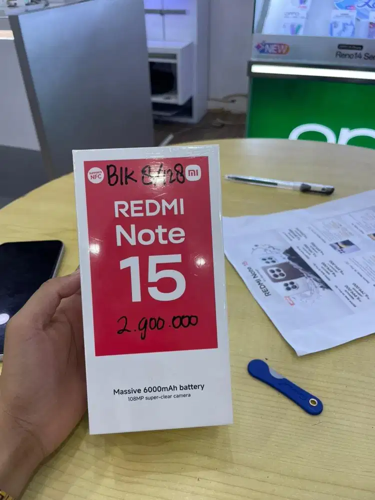 Redmi note 15 8/256GB dan 8/128GB