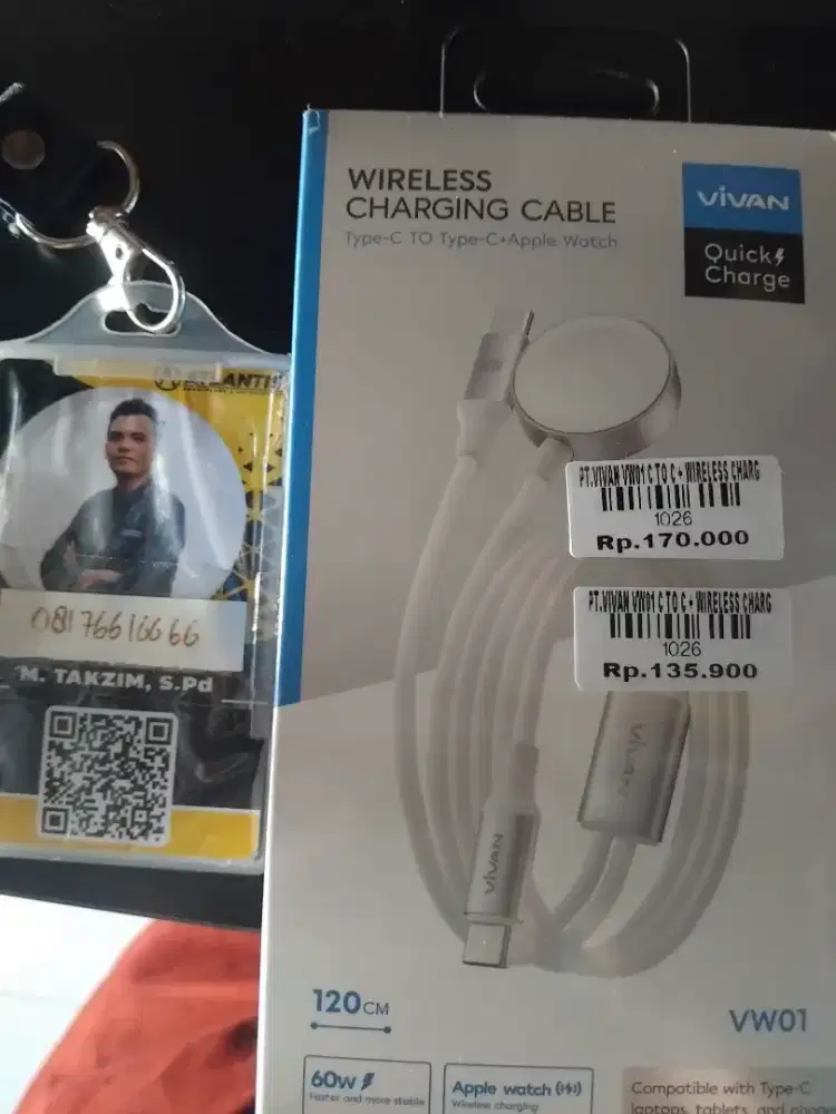 FT.VIVAN VW01 C TOC WIRELESS CHARG ATLANTIS DAHSYAT