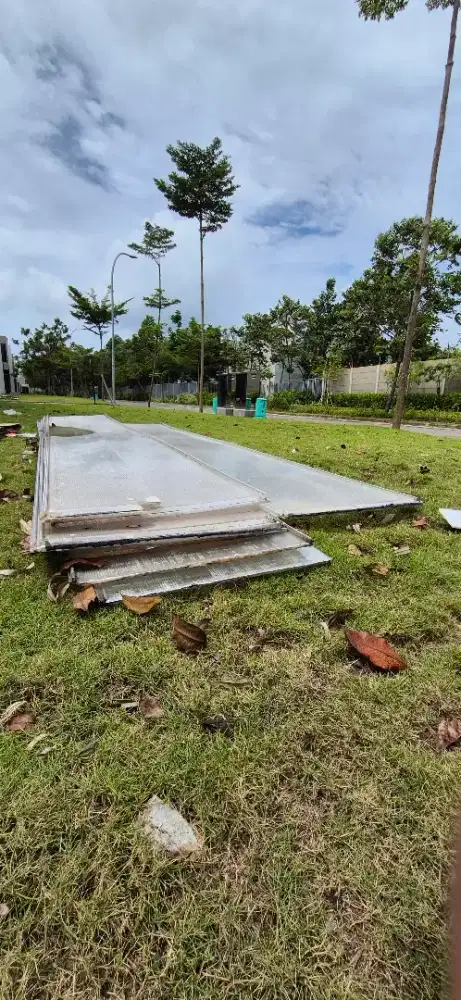 Polikarbonat polycarbonate atap alderon awning genteng canopy kanopi