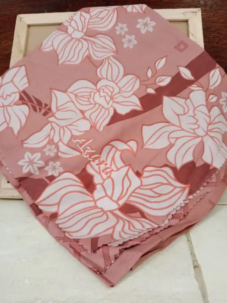 Jilbab segiempat azara motiff