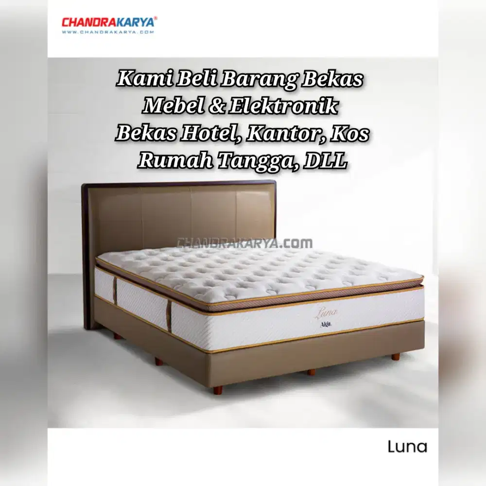 Kami Bayari lagi Barang Bekas Springbed, busa dan lainnya