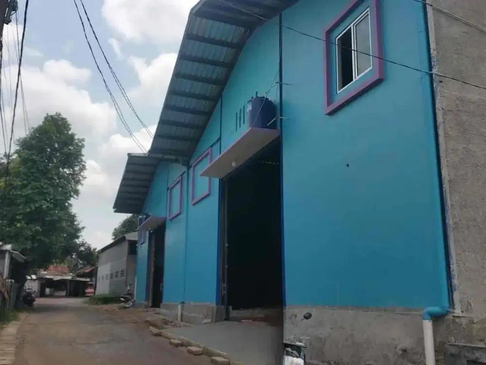 Gudang Bagus  Akses Container 20 Feet di Mustika Jaya Bekasi