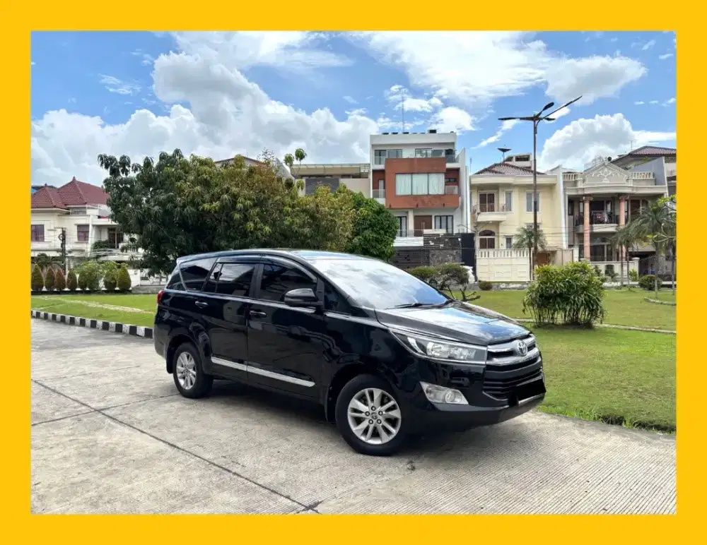 CASH Innova Reborn G Diesel Solar 2019 Hitam Mulus Antik Jual Cepat!