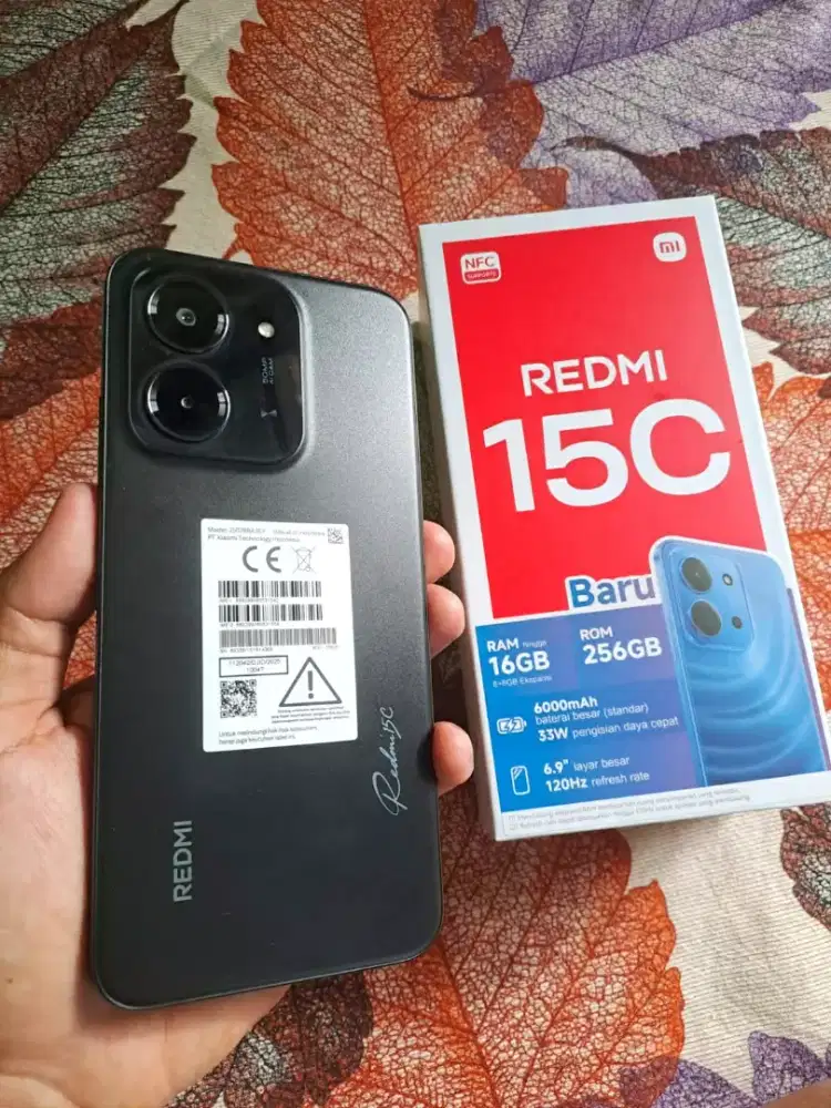 Redmi 15C 8+8/256GB 6000Mah