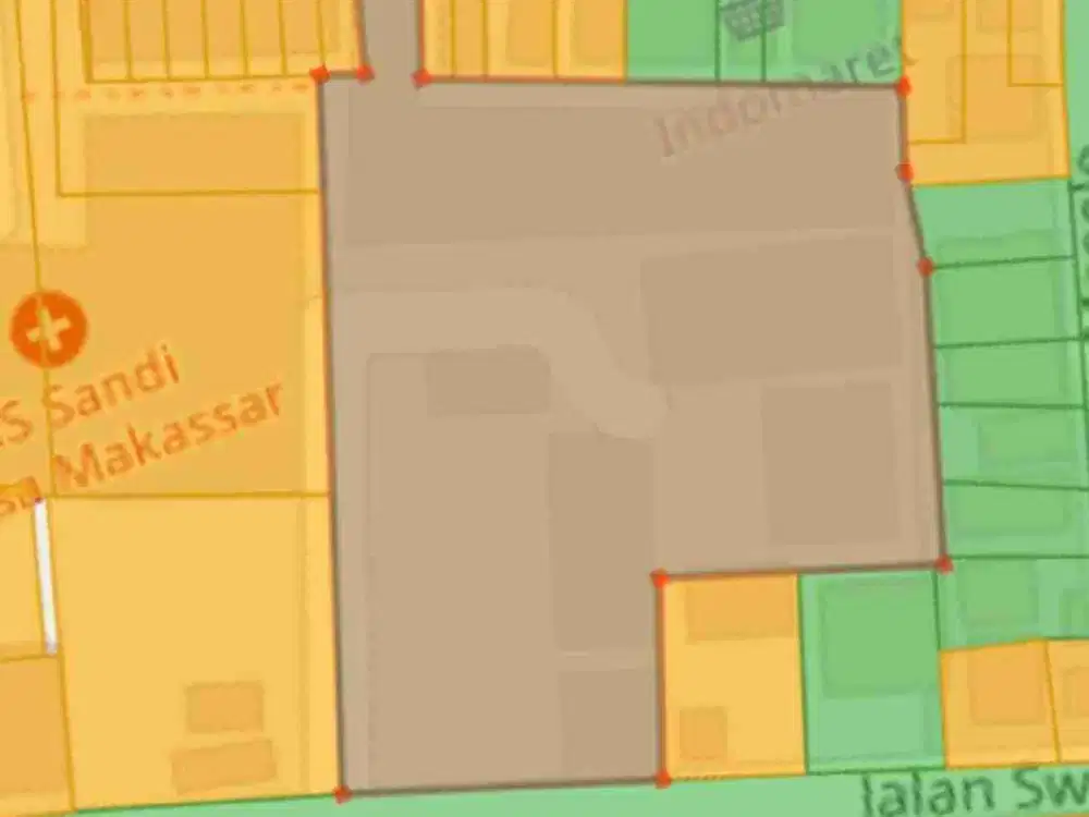 TANAH KELAS SATU  JL AP PETTARANI