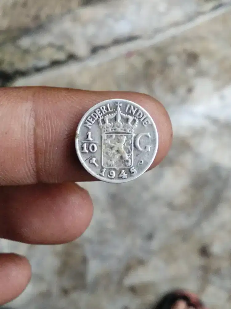 Coin perak belanda