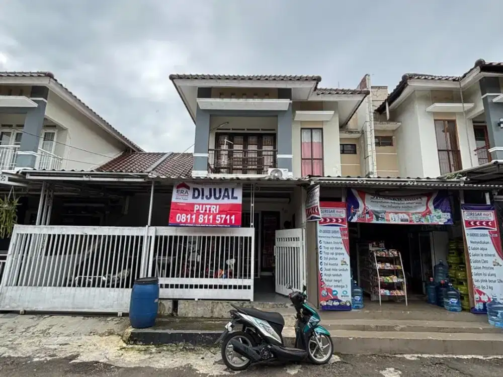 Rumah Strategis Mutiara Sentul – Hunian Nyaman Plus Ruang Usaha