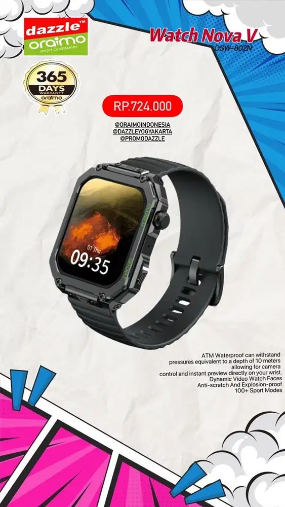 Smartwatch Oraimo OSW-802N