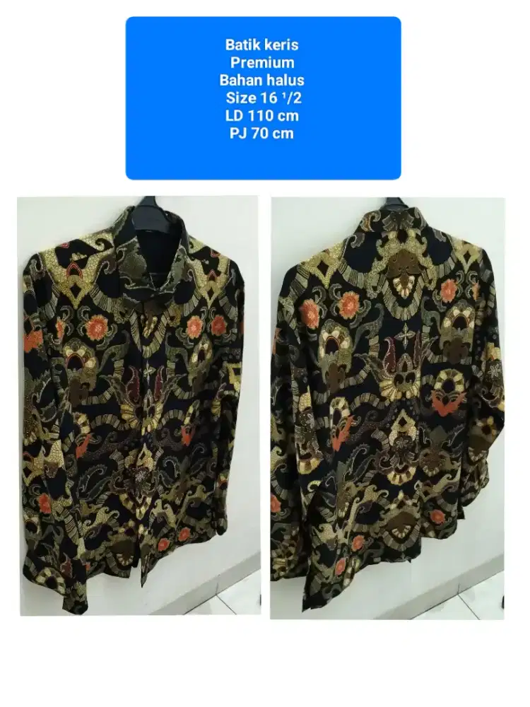 Batik premium keris