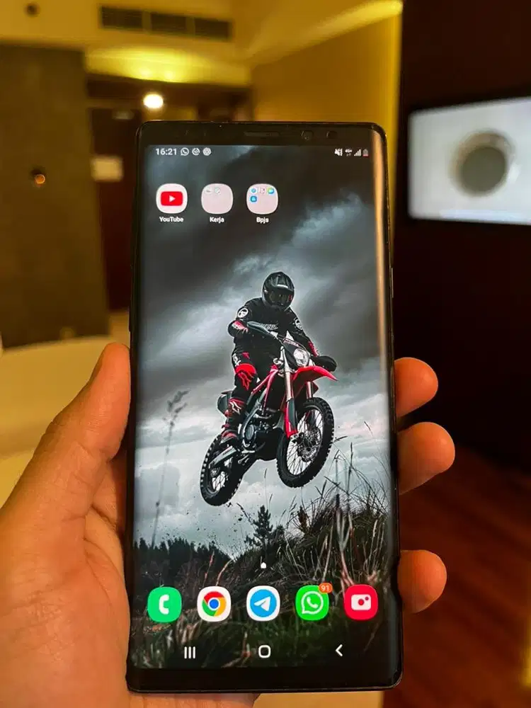 SAMSUNG NOTE 9 MULUS - BATERAI BARU RESMI