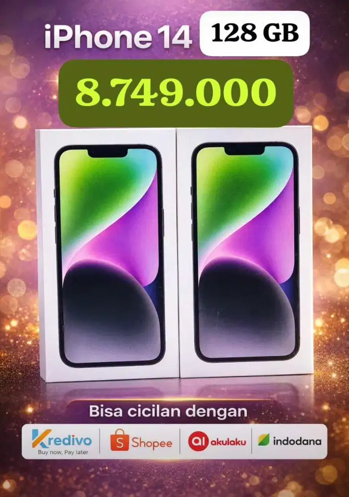 Iphone 14 new garansi ibox