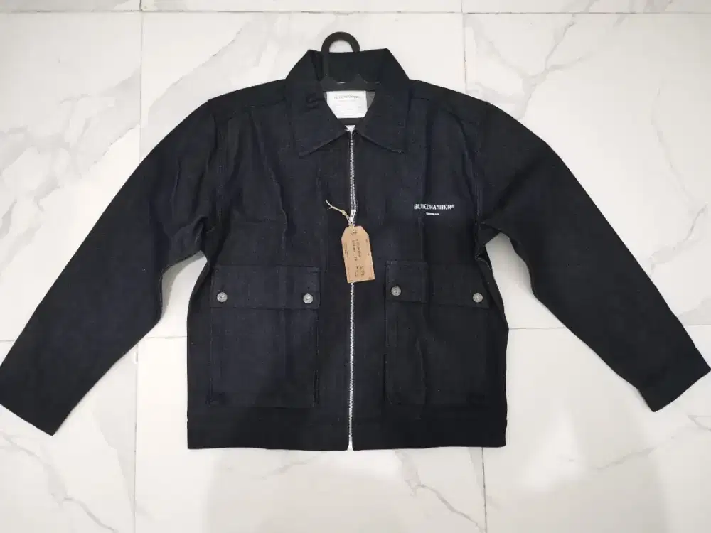 Blue Chamber Work Jacket Blues, Denim Dry