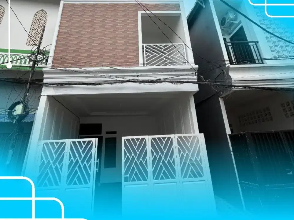 Dijual Rumah MURAH SIAP HUNI 2 Lantai di Condet Kramat Jati Jakarta Timur