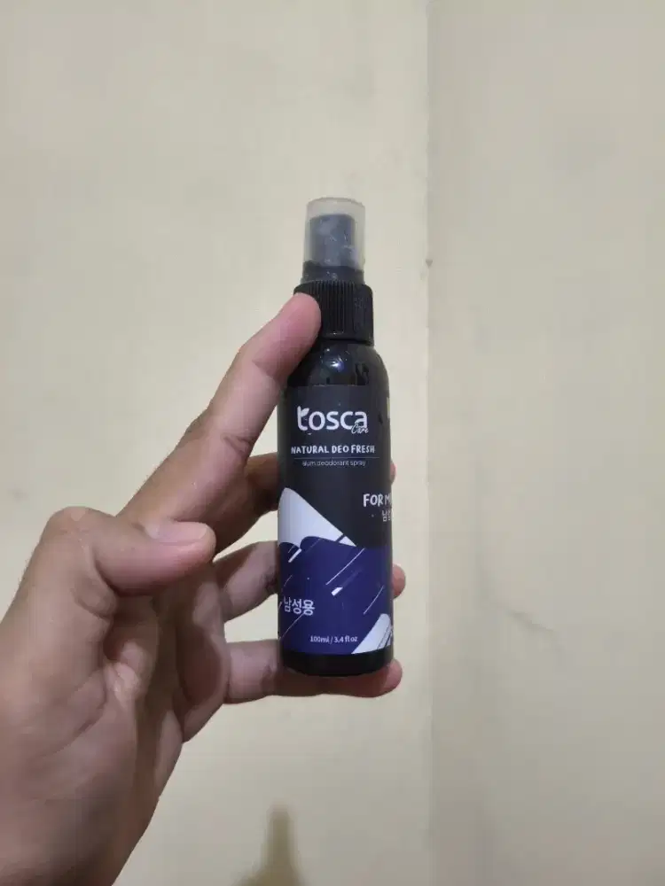Deodoran tawas isi tinggal 40%