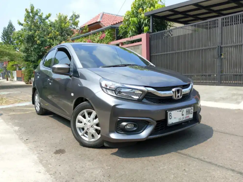 Promo LEBARAN TDP 5 Juta Honda Brio E Satya AT 2023 Abu abu