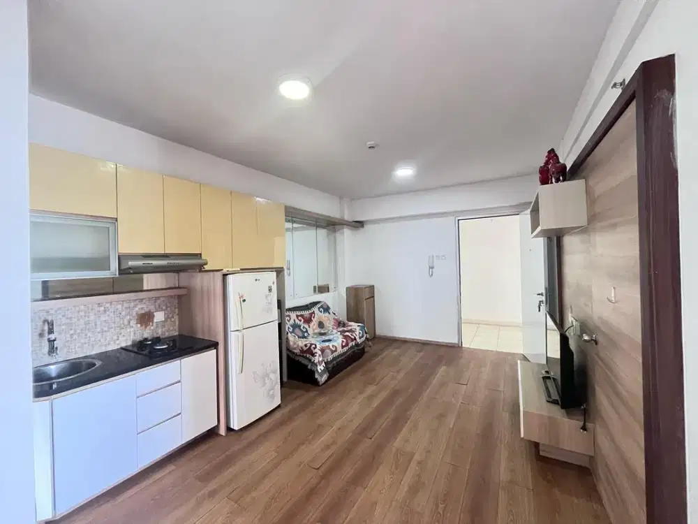 FApartemen Green Bay Pluit Tipe 3BR Jadi 2 BR Full Furnished Siap langsung Huni Uk. 49 M2