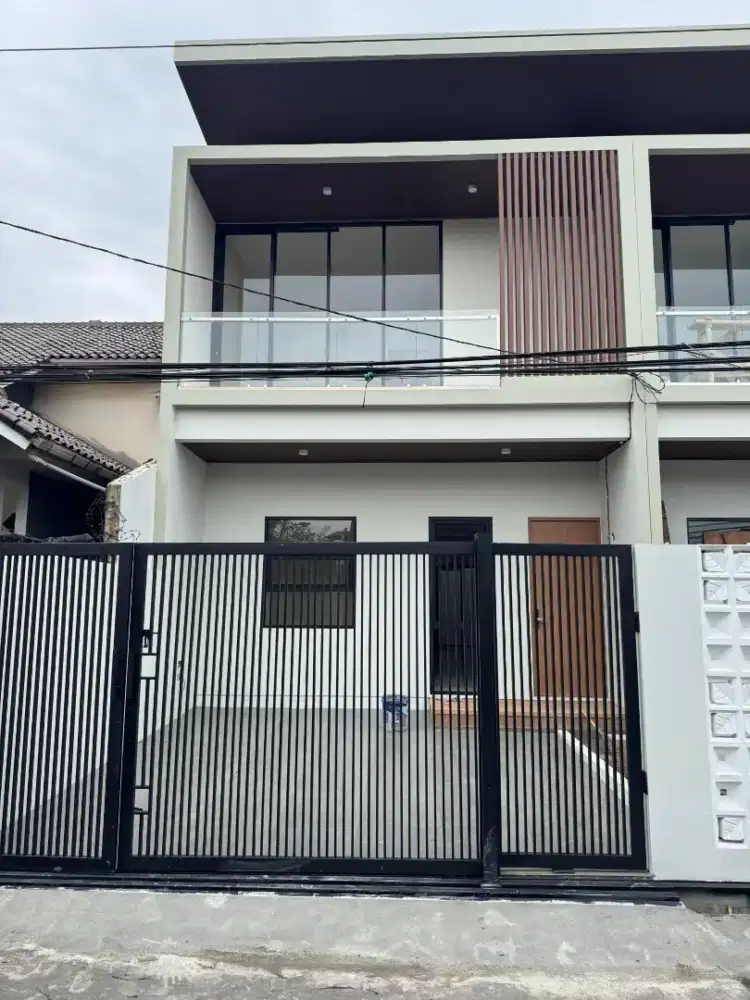 Rumah Baru Minimalis 2 Lantai di Kopo Permai