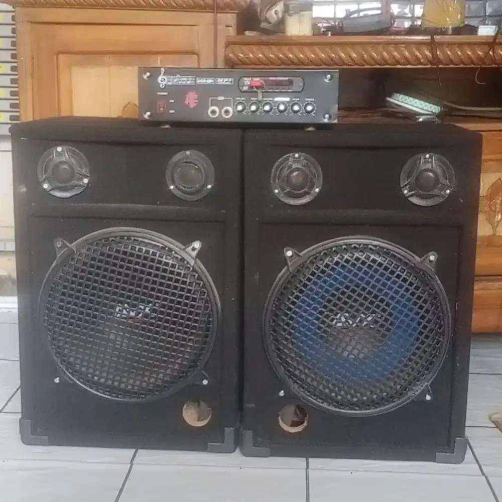 Ampli karaoke echo mp3 subwoofer