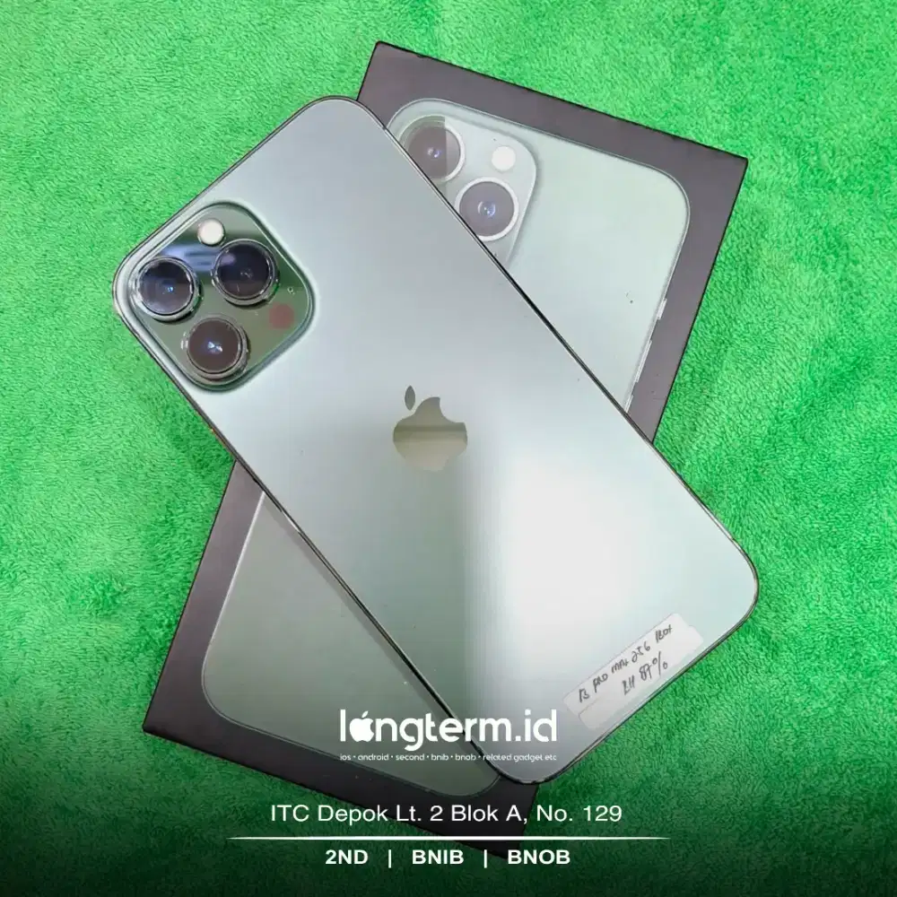 iPhone 13 Pro Max 256gb iBox Full ori Free adapter