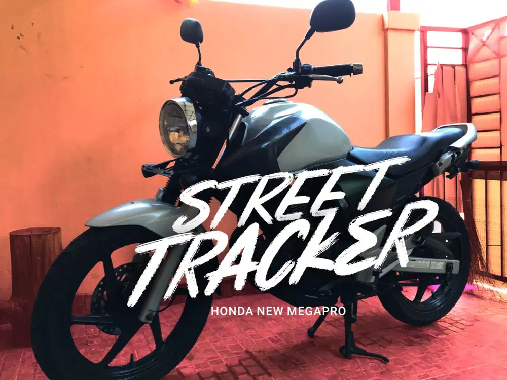 Jual CEPAT Honda New Megapro Tahun 2011 Modif (Street Tracker)