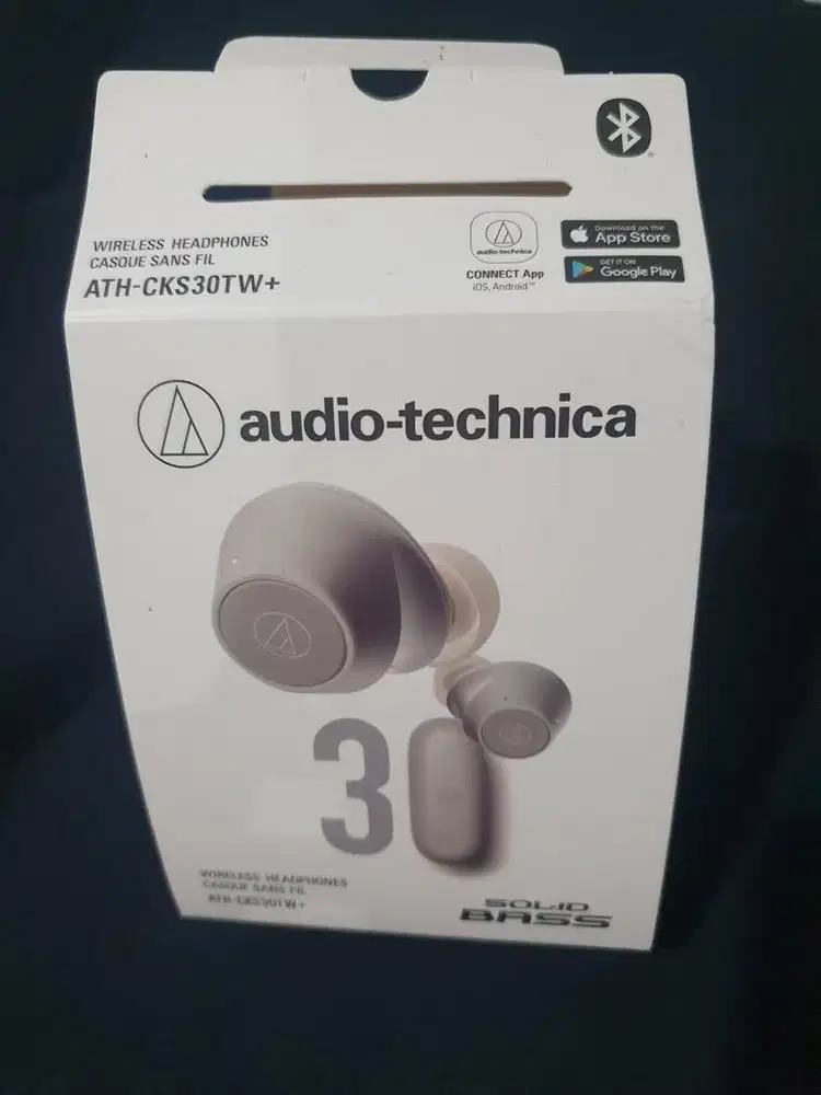 TWS Audio Technica ath-CKS30tw+