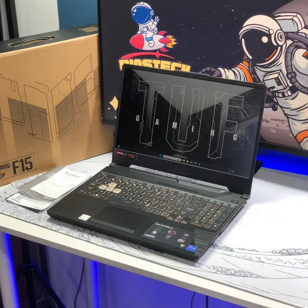 ASUS TUF GAMING FX506HM INTEL CORE i7-11800H RTX 3060 6GB