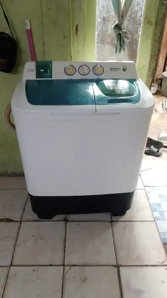 Mesin cuci bekas 2 tabung