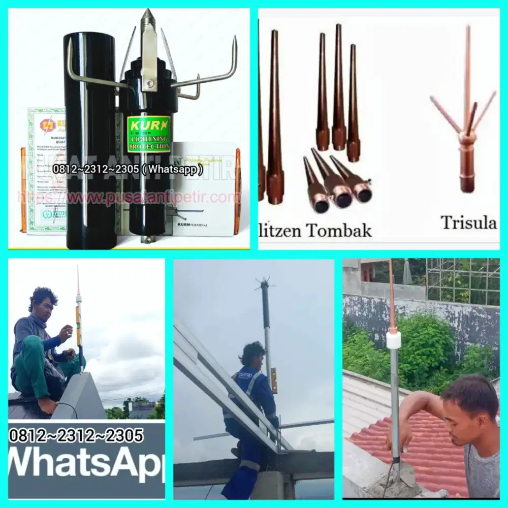 Terima Pemasangan Anti Petir Penangkal Petir