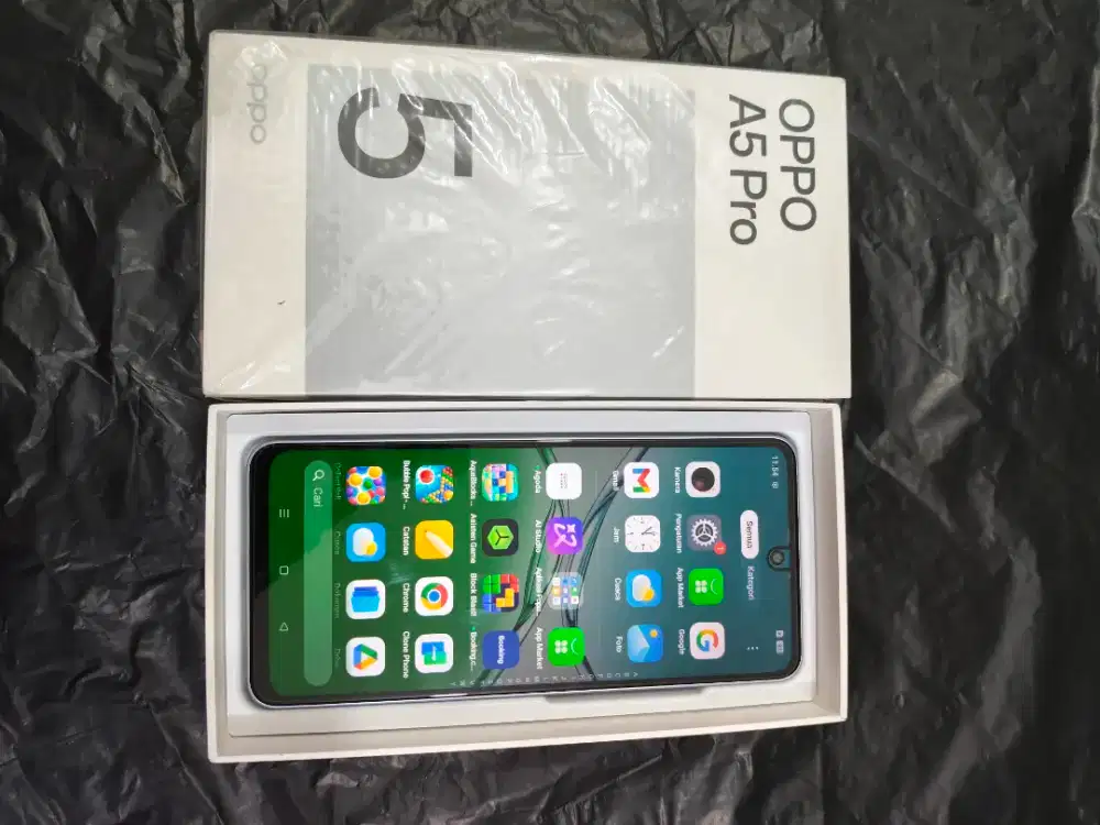 JUAL OPPO A5 PRO 5G NFC 8/256 KOMPLIT ORGINAL MULUS NO MINUS
