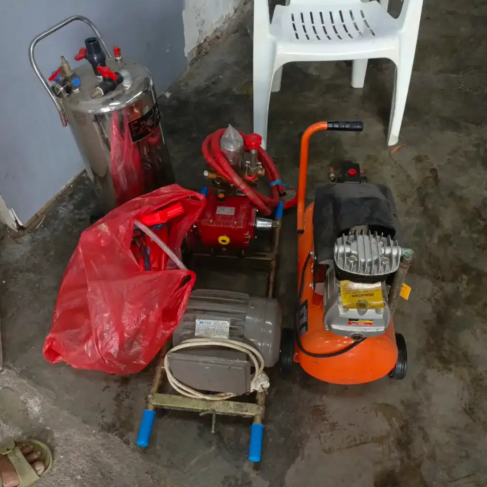 1 set alat usaha cuci motor