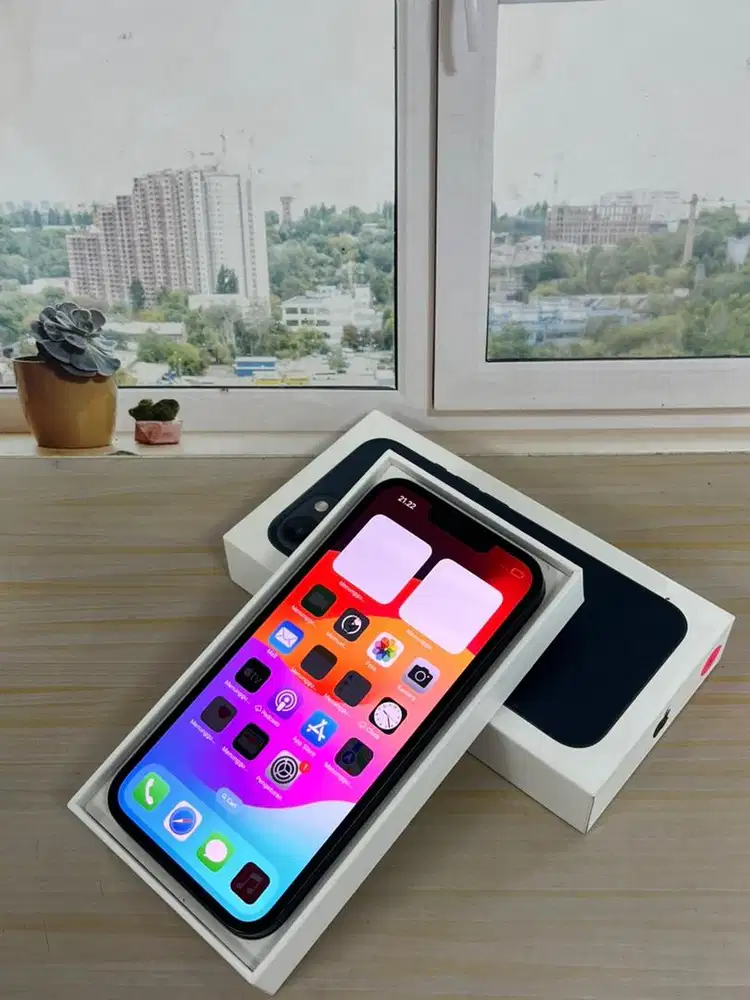 IPhone 13 128gb Second iBox Fullset