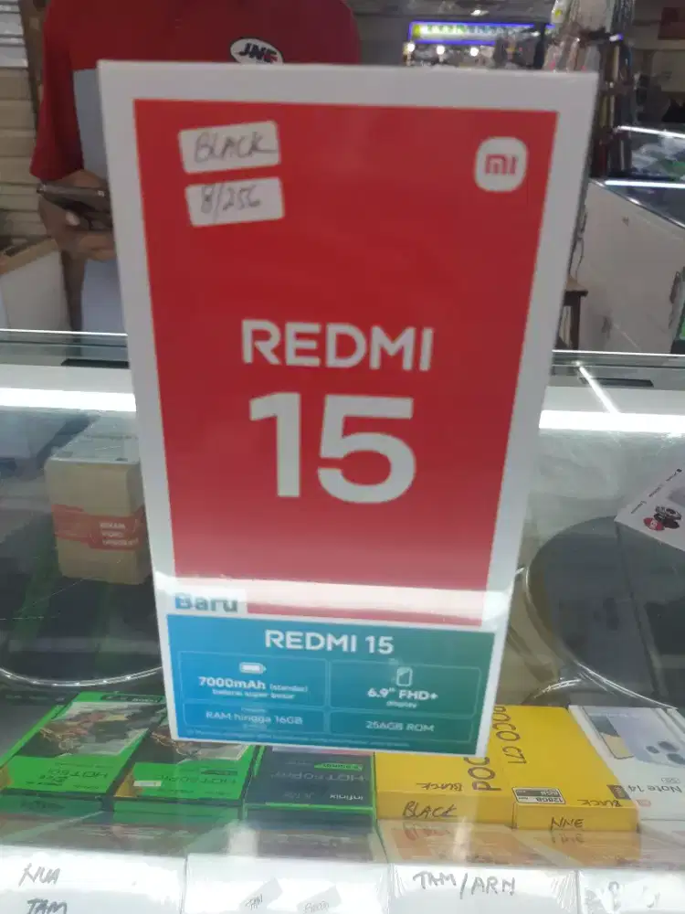 Jual redmi 15 8/256 tam
