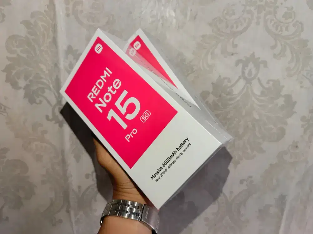 Redmi note 15 pro 5G 8/256 NEW ( bukan 14t 15t plus )