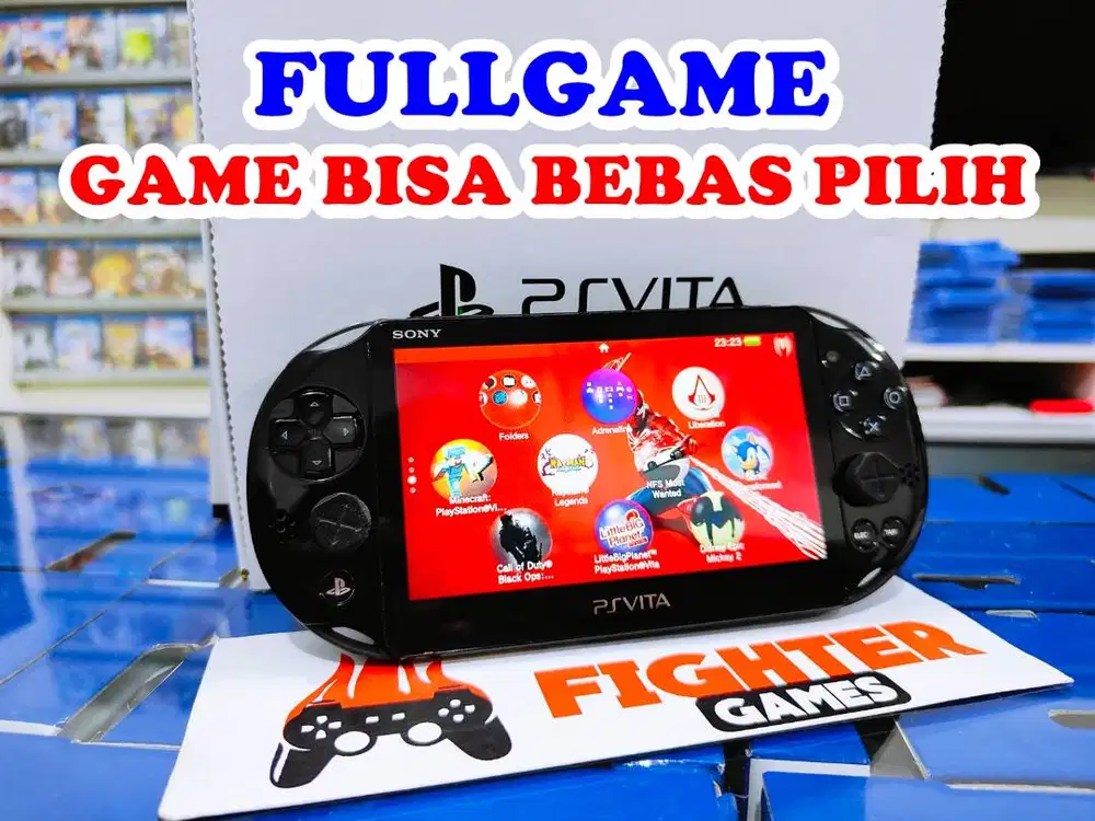 PS VITA SLIM +FULLGAME Bebas pilih game PSVITA Psp pspvita Sony