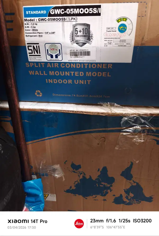 AC gree 1/2 PK GWC-05MOO5S