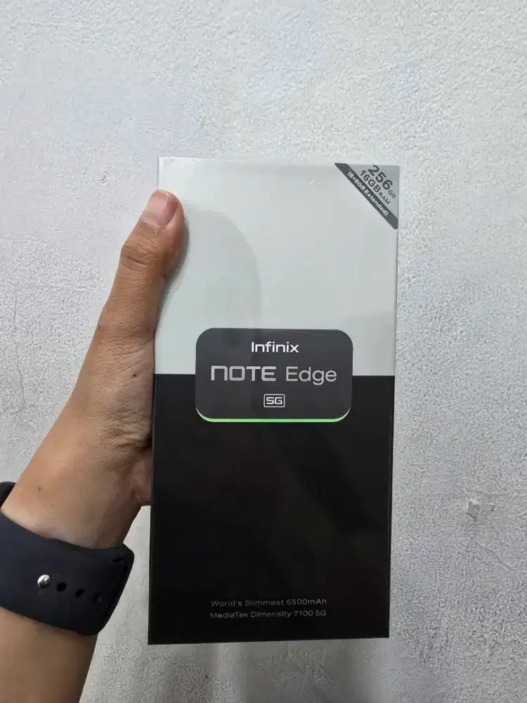 Infinix Note Edge 5G 8/256 Layar 3D Curved , ada photo live