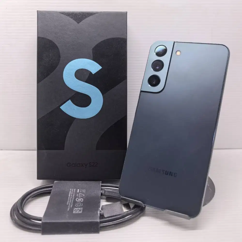 MULUS SAMSUNG GALAXY S22 5G 8/128 GREEN SIAP PAKAI FULLSET SEIN NO MIN