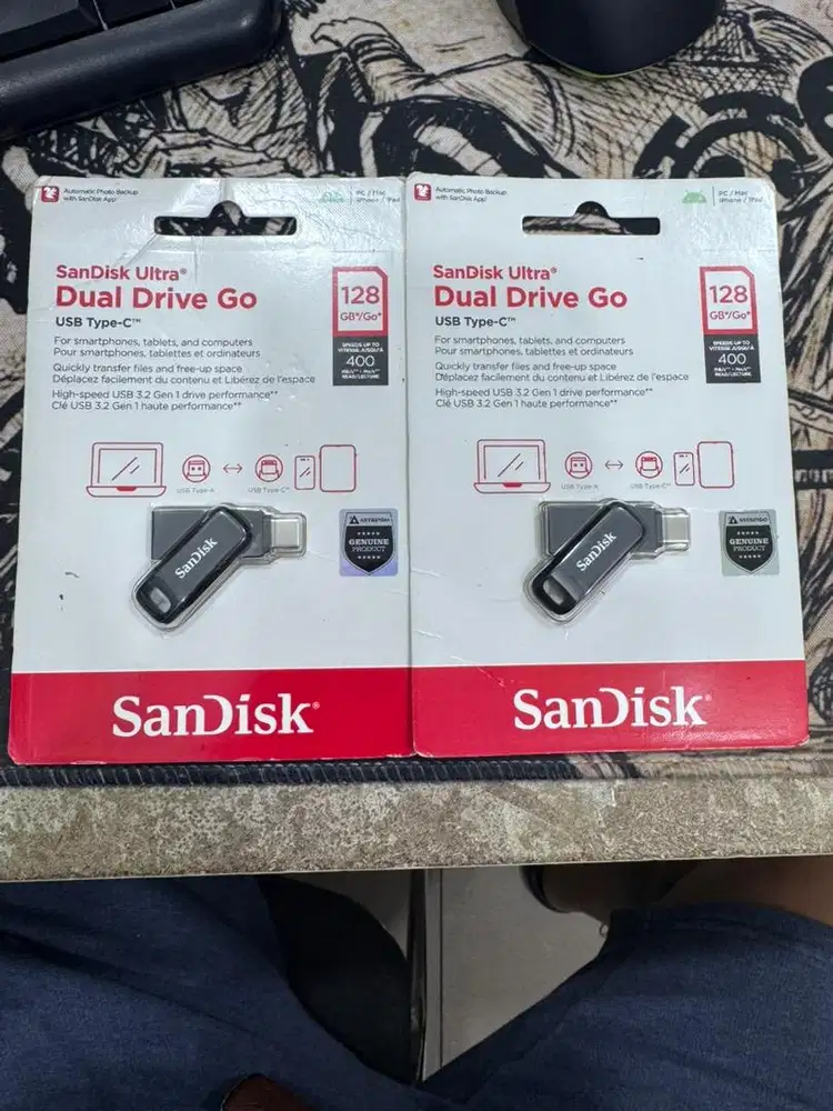 SANDISK ULTRA DUAL DRIVE GO 128 GB NEW