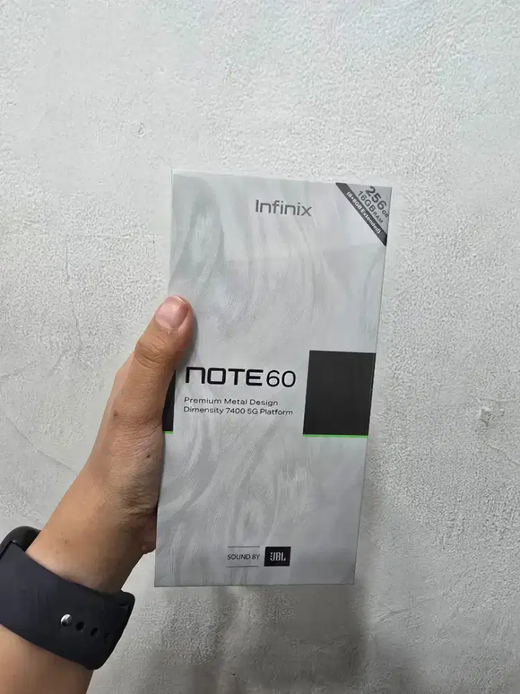 New infinix note 60 5G 8/256 Segel box , Garansi Resmi