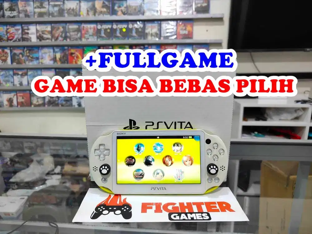 PS VITA Slim 32GB +BONUS FULLGAME Bisa Request game Psvita sony psp